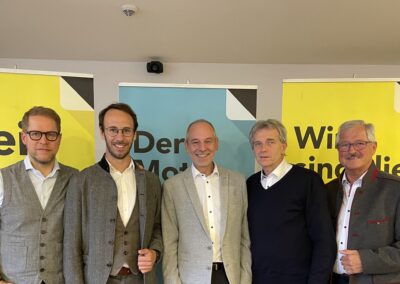 Neues Team für den Wirtschaftsbund im Tannheimer Tal