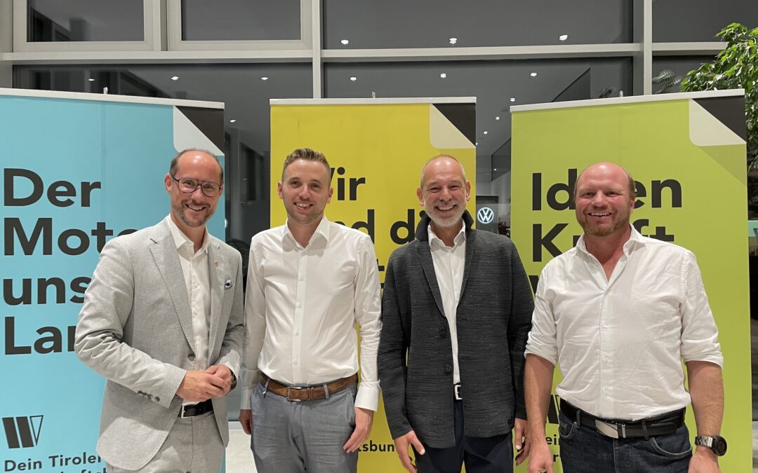 Wirtschaftsbund-Bezirkstag in Reutte: Landesrat Mario Gerber und Bezirksobmann Christian Strigl setzen auf den direkten Dialog