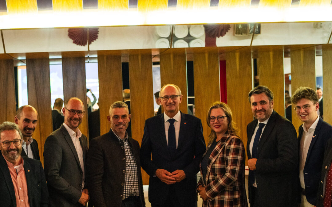 Hörl gratuliert Schöpf zur Wahl zum Bezirksparteiobmann der Volkspartei Imst
