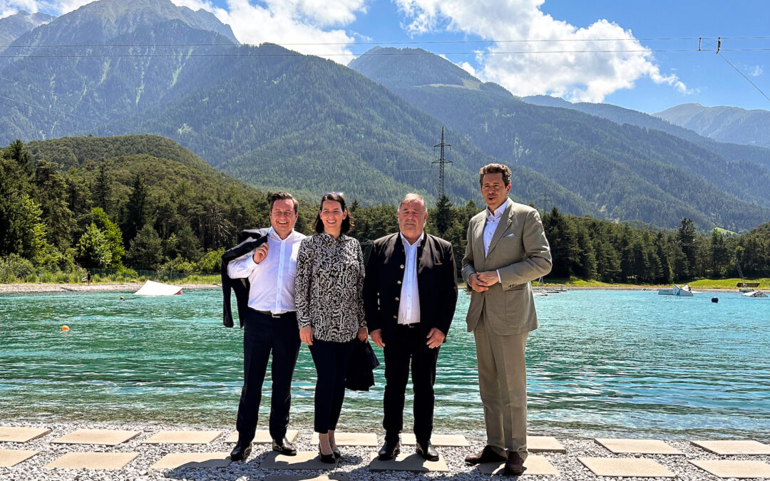 WKO-Präsident und WB-Generalsekretär erleben innovative Freizeitgestaltung in der Area 47 in Imst