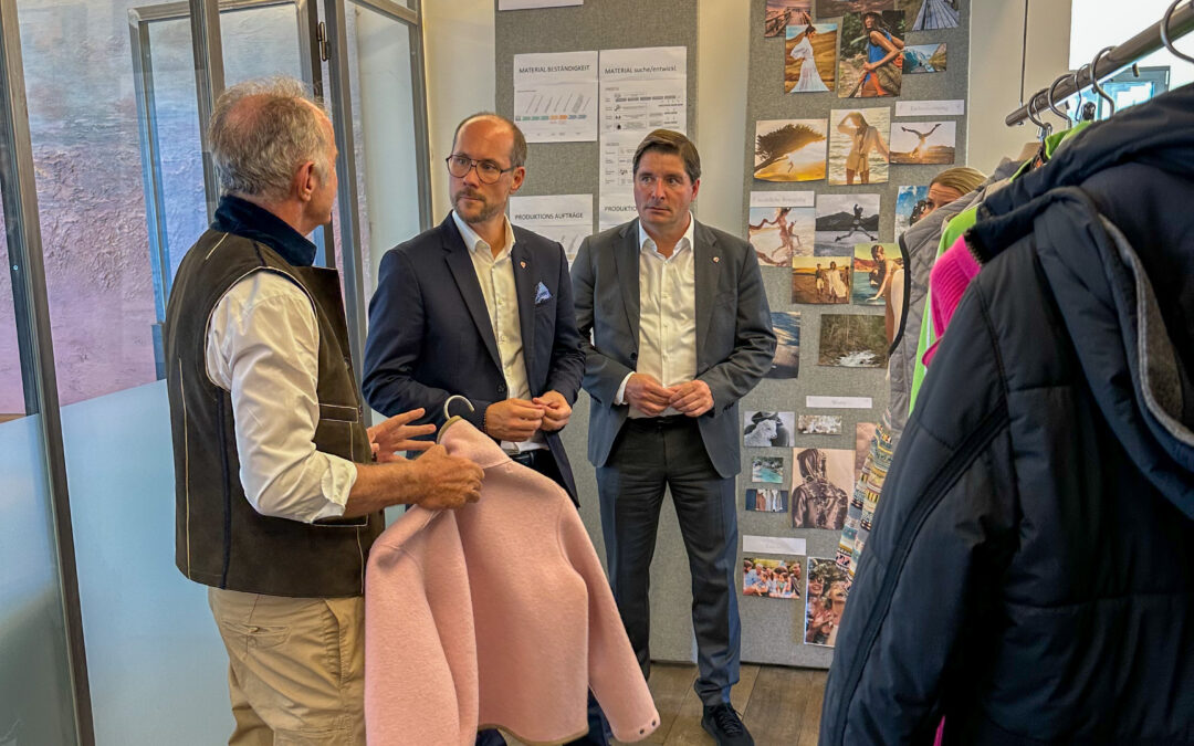 Wirtschaftsbund Kitzbühel intensiviert den Dialog mit Lokalen Unternehmern bei Betriebsbesuch