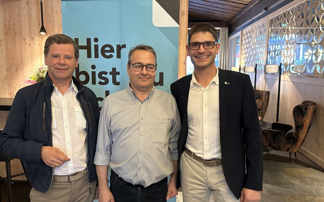 Andreas Grüner als Obmann des Wirtschaftsbundes Zams bestätigt