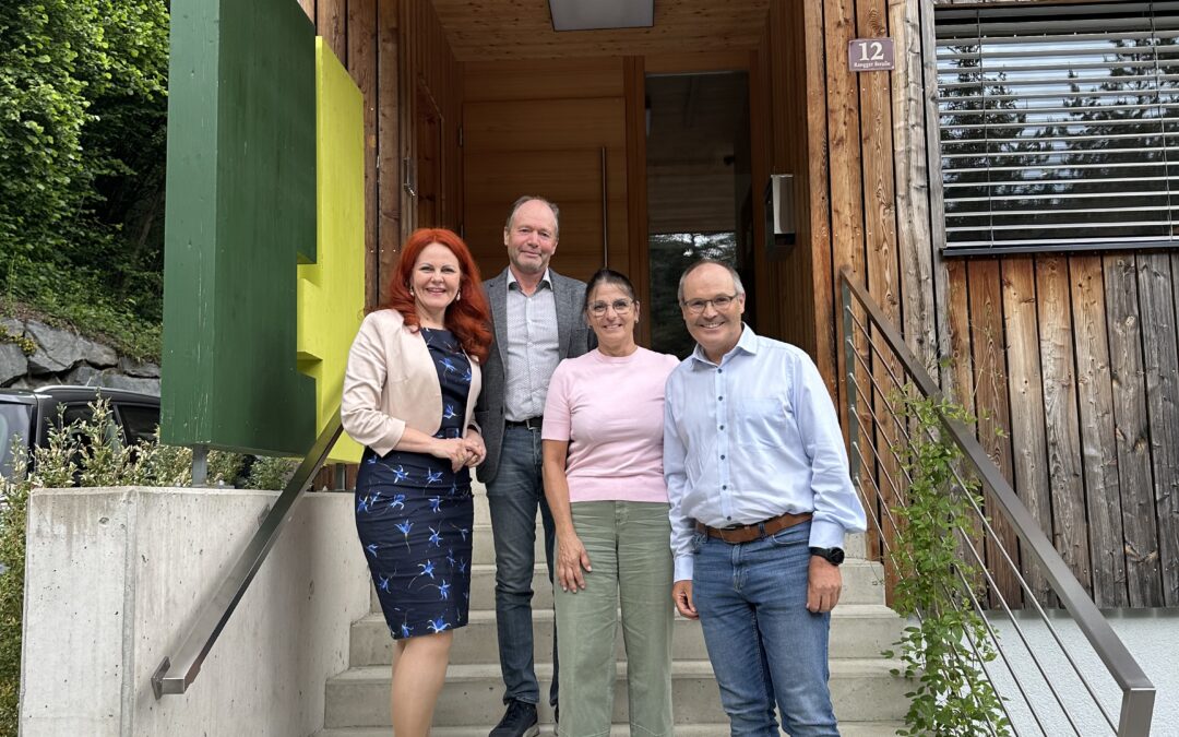 WB-Bezirksobfrau LRin Cornelia Hagele zu Besuch in Ranggen und Kematen