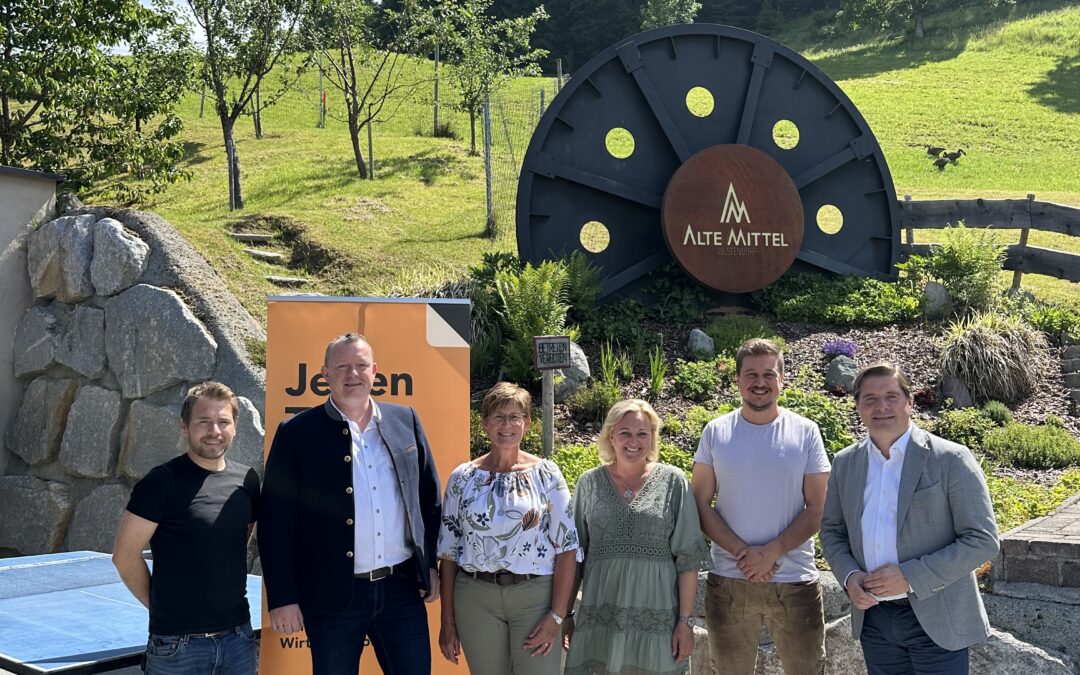 Treffpunkt Unternehmen in Westendorf – Wirtschaftsbrunch im Gasthaus Alte Mittel