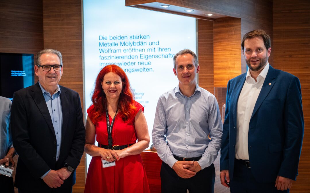 Sommertour in Reutte: Cornelia Hagele bei Weltkonzern Plansee