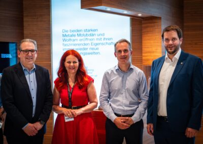 Sommertour in Reutte: Cornelia Hagele bei Weltkonzern Plansee