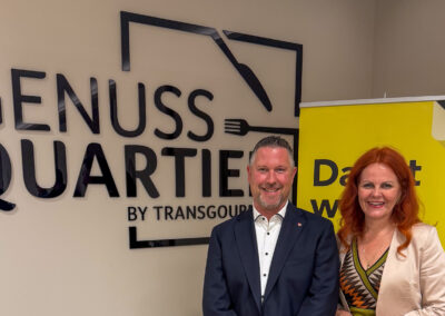 Treffpunkt.Unternehmen: Exklusive Einblicke bei Transgourmet in Kematen